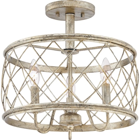 Quoizel Dury Semi-Flush Mount RDY1714CS